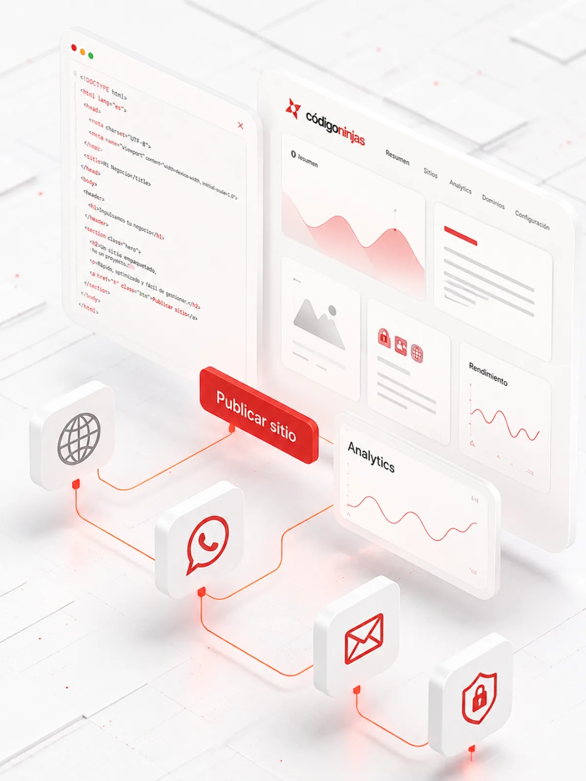 Código Ninjas: tu sitio listo para compartir y recibir clientes